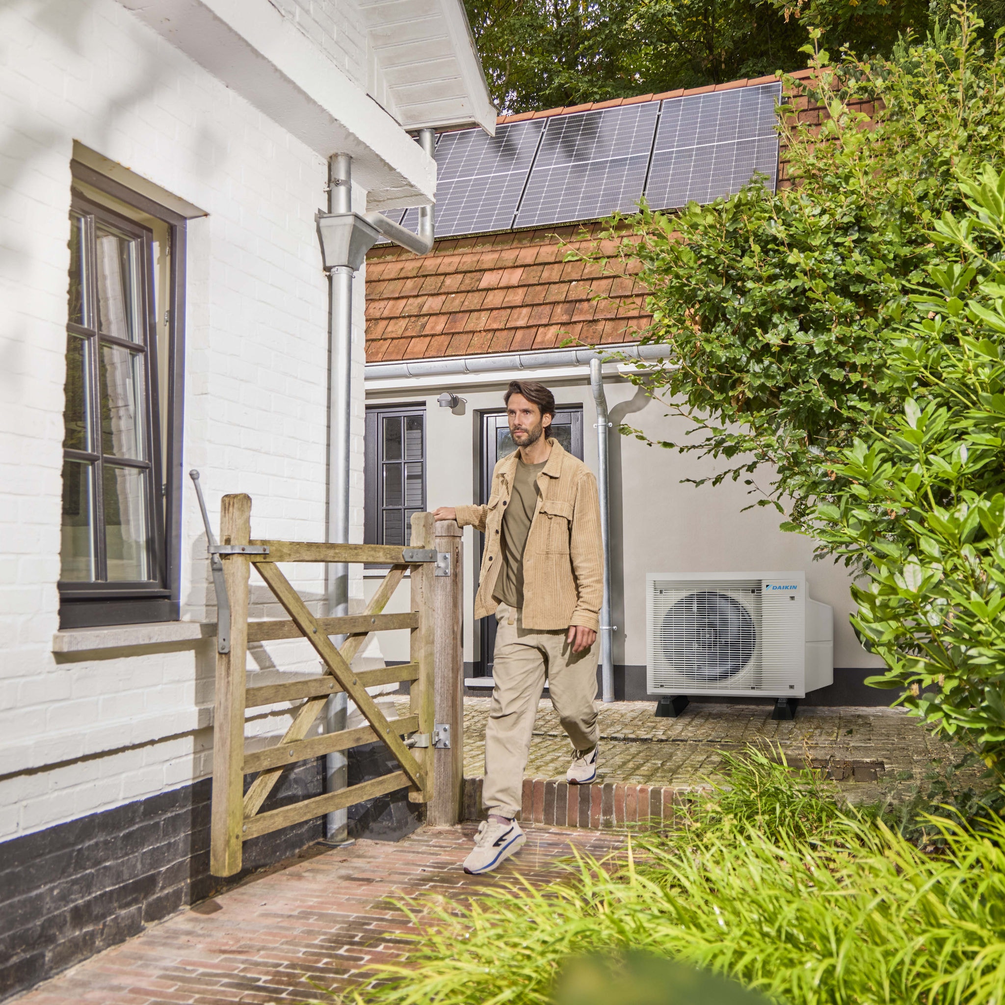Een geothermische warmtepomp