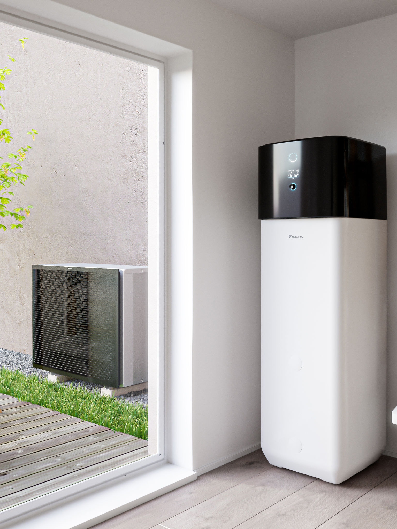 Daikin Altherma in werking