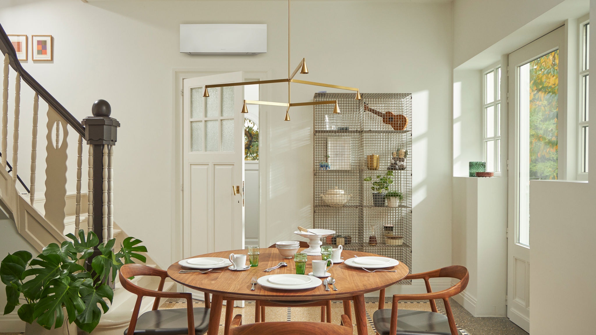 Une salle à manger confortable