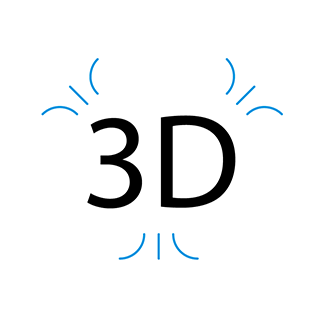 3-D luchtstroom 3-D luchtstroom