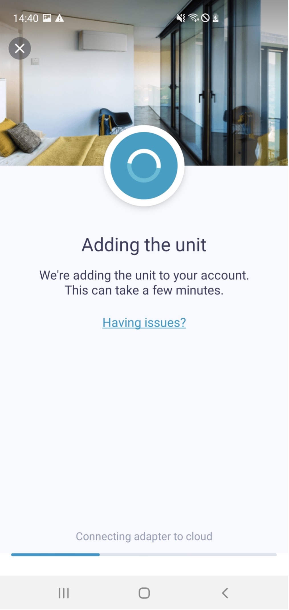 ONECTA ajouter l’unité au réseau WIFI