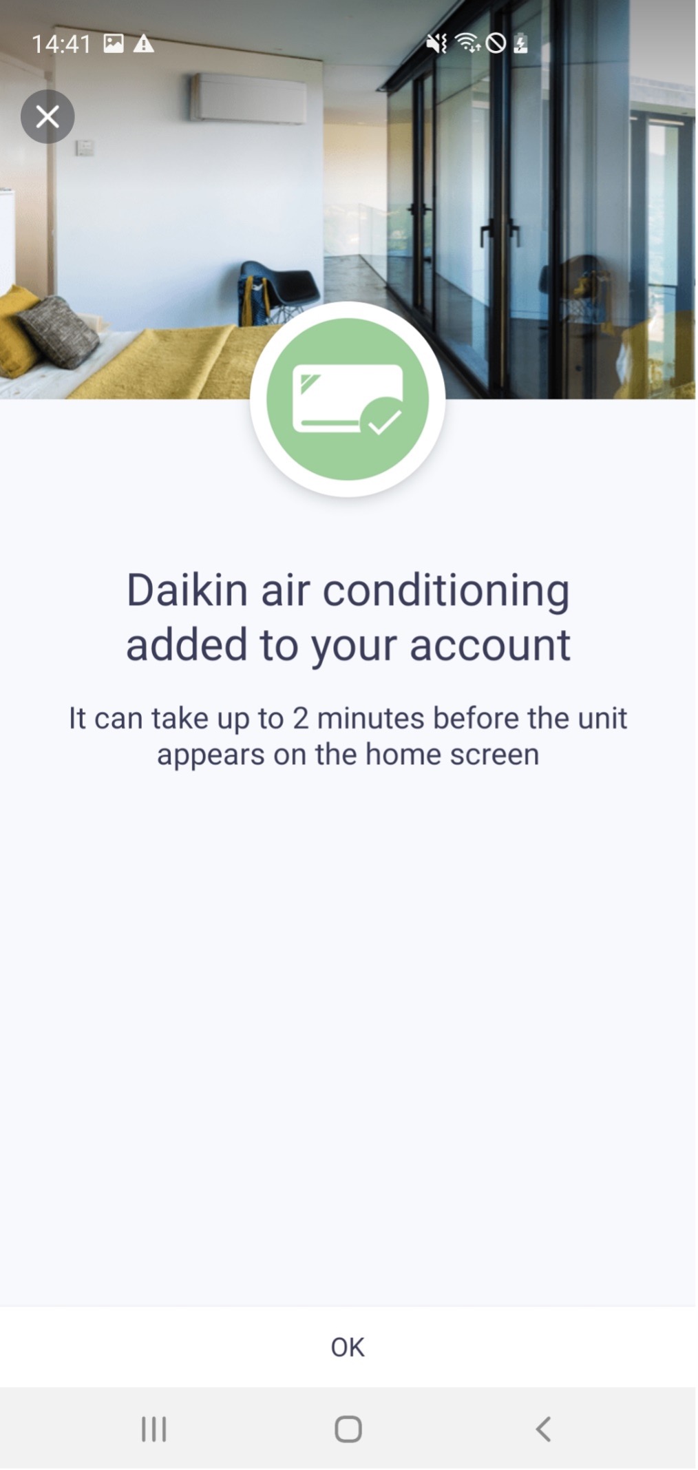 ONECTA Unité connectée à votre compte