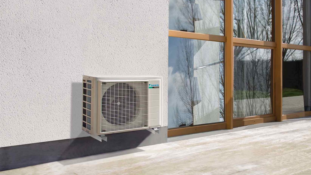 Airco zonder buitenunit verre van een wondermiddel Daikin