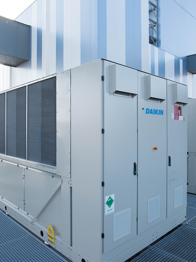Applied-warmtepomp of koelaggregaat van Daikin