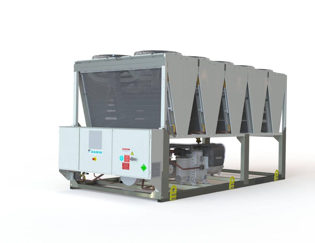 EWAD-T-C koelaggregaat met schroefcompressor