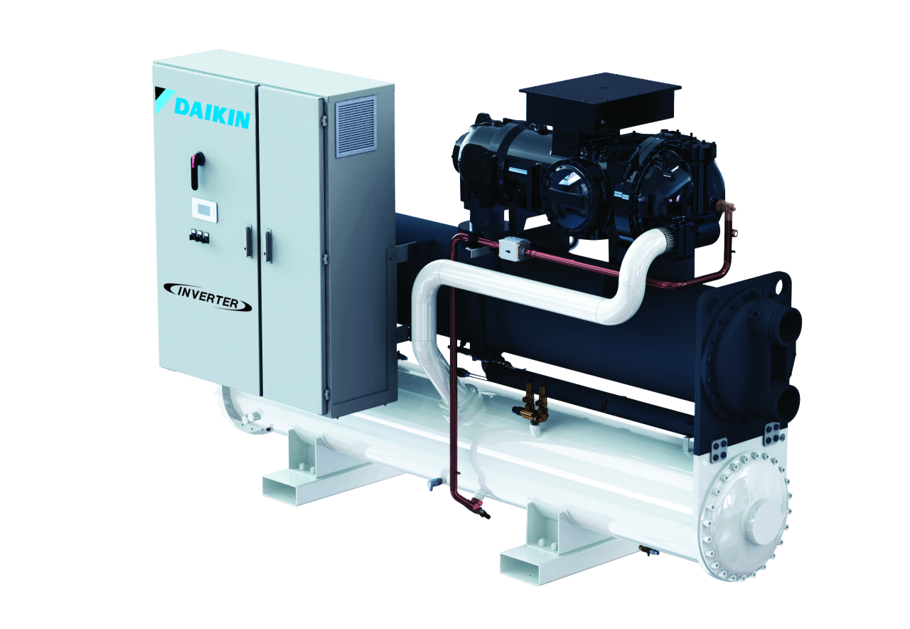 Watergekoeld koelaggregaat