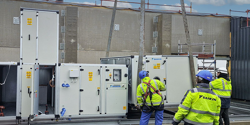 Daikin ondersteunende installateurs